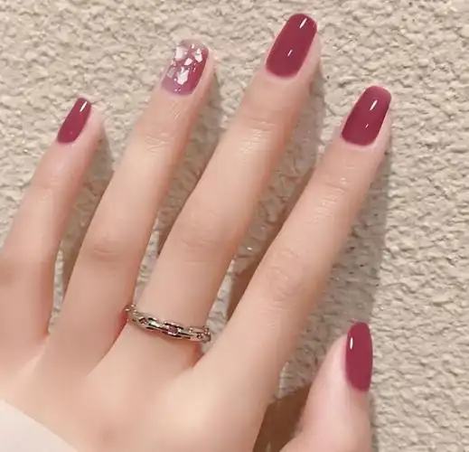 甲油胶2021年新款葡萄紫美甲果冻冰透玉脂裸色网红流行透色系