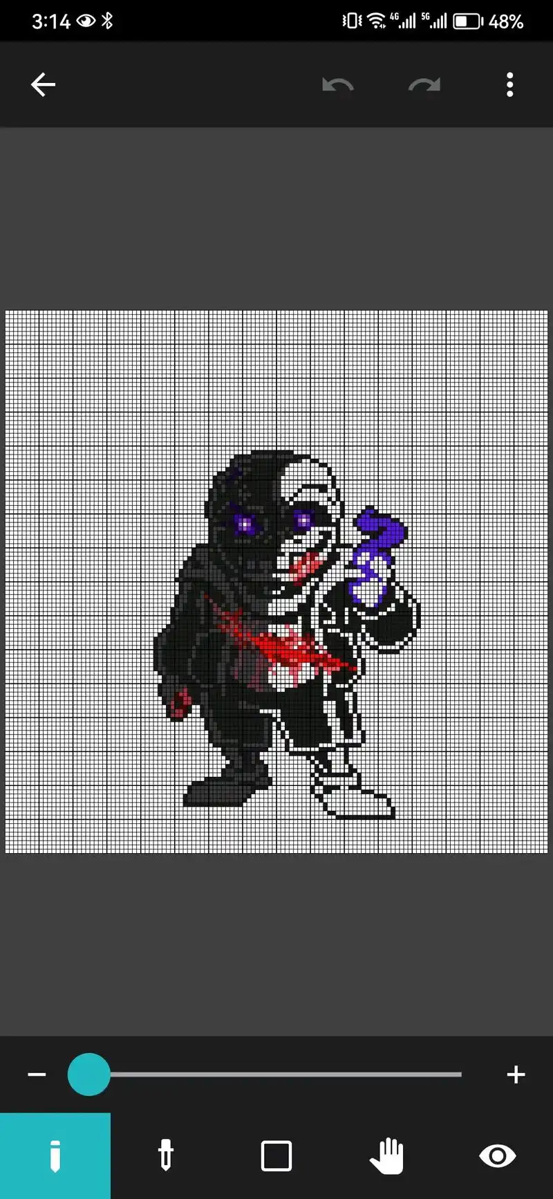 三重混沌时光p3#传说之下 #像素画 #ut #像素 - 抖音