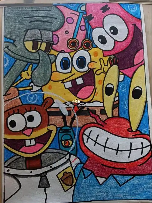 海绵宝宝全家福