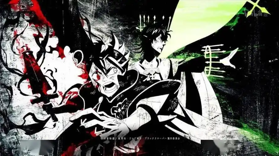 漫画黑色五叶草电影化决定pv公开