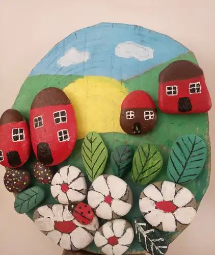 好玩的创意小石头