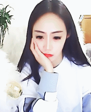 美女网红直播迷人气质gif动图_动态图_表情包下载_soogif