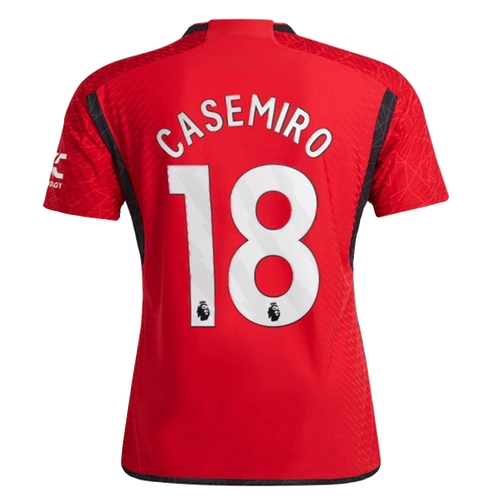 正品2324曼联主场6号马丁内斯10号拉什福德球衣18卡塞米罗足球服