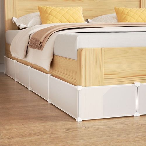 床底挡板拦猫神器出租房防猫咪围栏封床底神器床挡板底部床边挡板