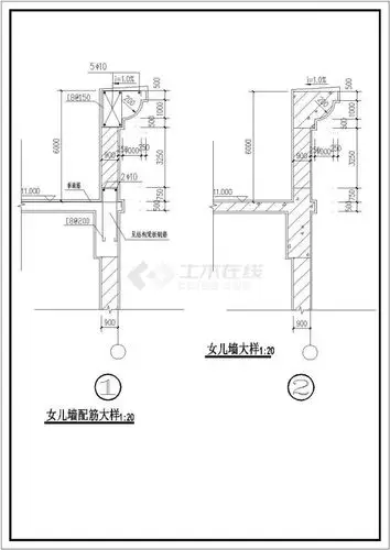 房屋建筑常用节点大样建筑结构做法详图