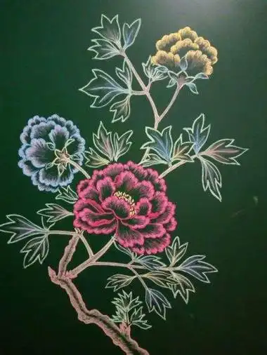 幼儿园简单粉笔画黑板报幼儿园黑板报图片素材