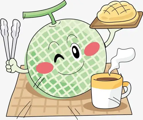 2017矢量表情系列之哈密瓜