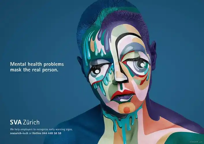 svg心里健康问题预警信号宣传海报 [5p]