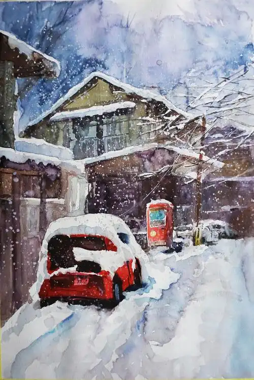 日本足迹——林叶红日本画·水彩画展