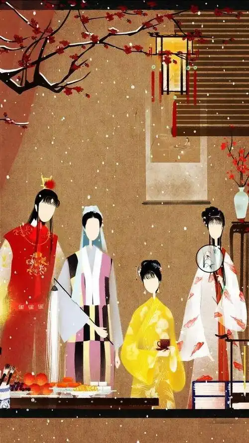 10分手绘《红楼梦》人物图,美呆了!