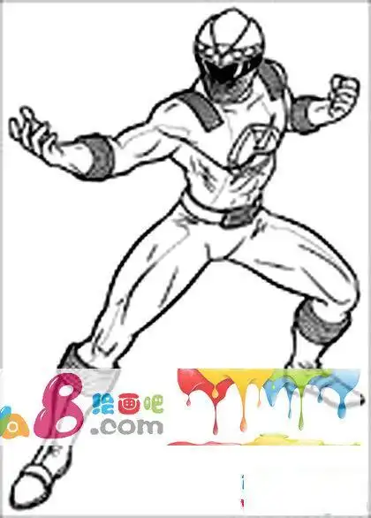 闪电忍者杰简笔画