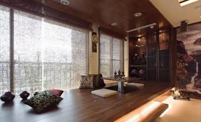 中式风格地台装修效果图