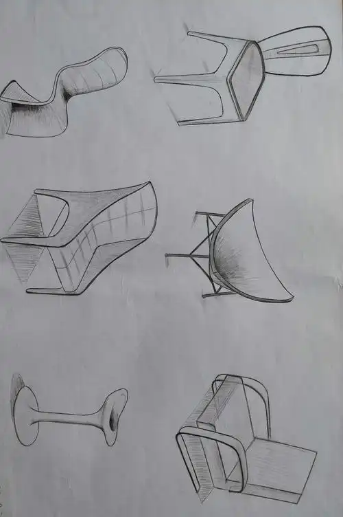 设计素描手绘练习