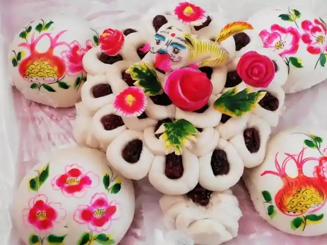 山西花馍艺术展亮相山陕会馆,西宁人赶紧看来.