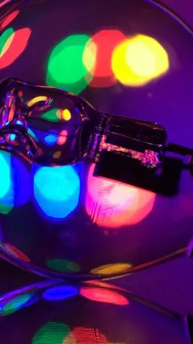 灯,七彩炫光 iphone 壁纸