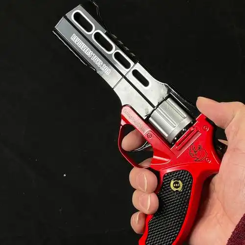 玩具正总犀牛牛王左轮砸响炮枪砸炮枪砸响枪金属其他玩具枪