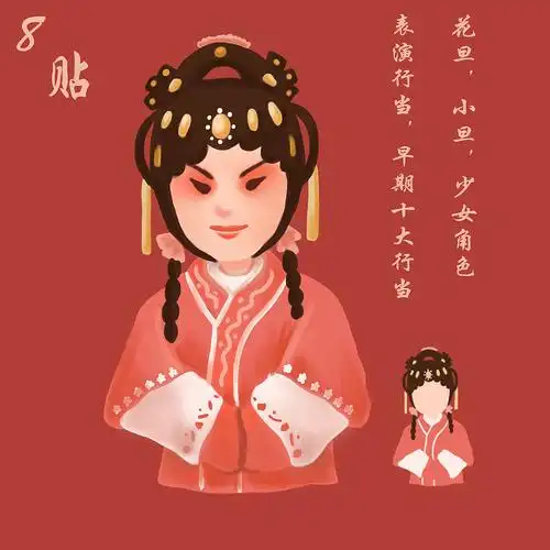 粤剧十大行当人物设计