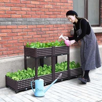 种菜神器种植箱子家庭阳r台专用家里屋顶楼顶塑料花盆蔬菜泡沫家