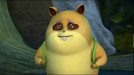 熊出没:熊大熊二家来了新朋友,长得小小的,却是大力士