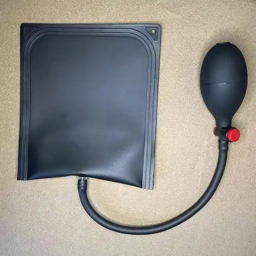 门窗安装气垫铝合金快速定位金属门窗气囊气垫可调节辅助工具加厚