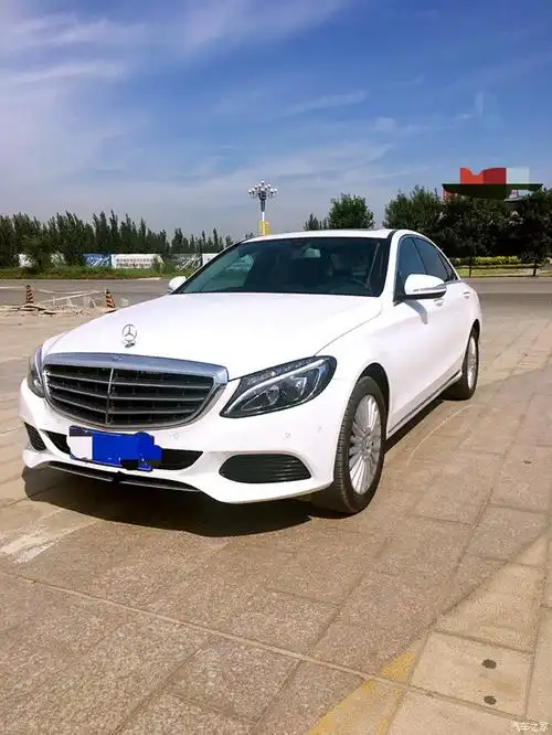 【图】白色立标还是很帅的_奔驰c级论坛_汽车之家论坛