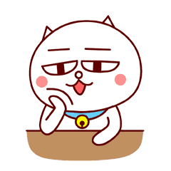 嗷大喵 托腮 抓狂 发呆