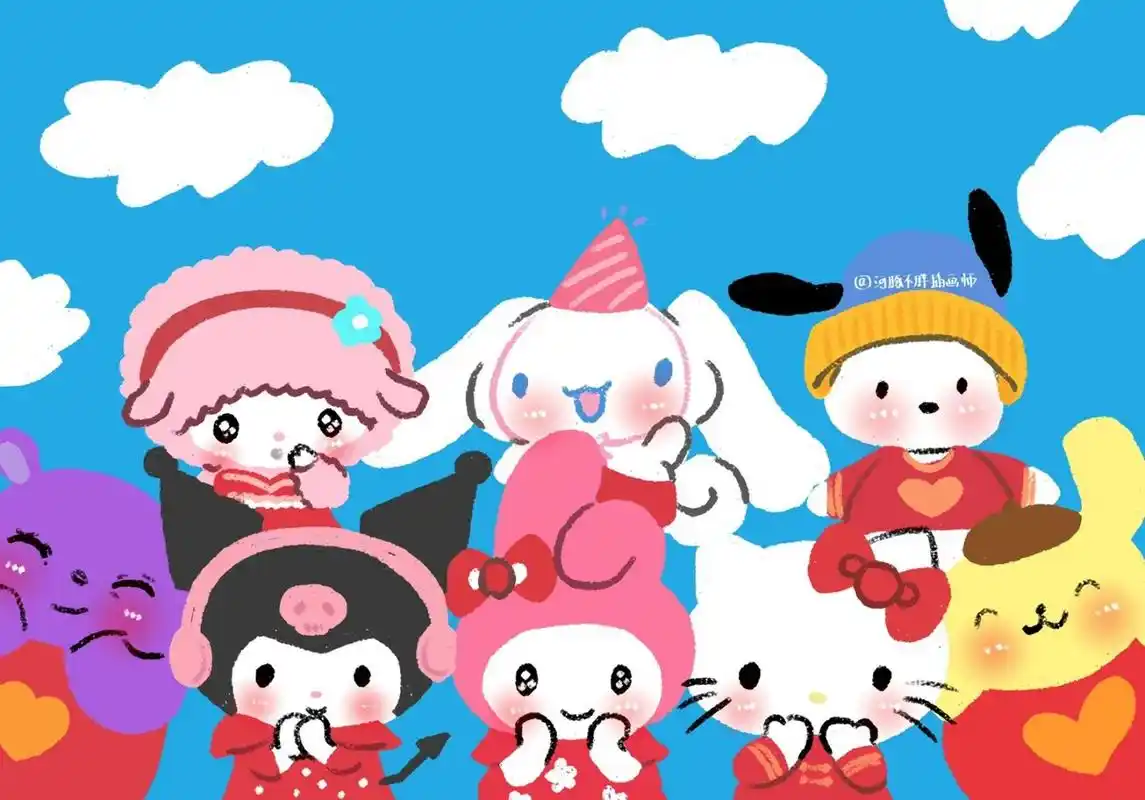 ipad壁纸# #可爱壁纸# #三丽鸥壁纸# #壁纸# #三丽鸥# #壁纸# #高清