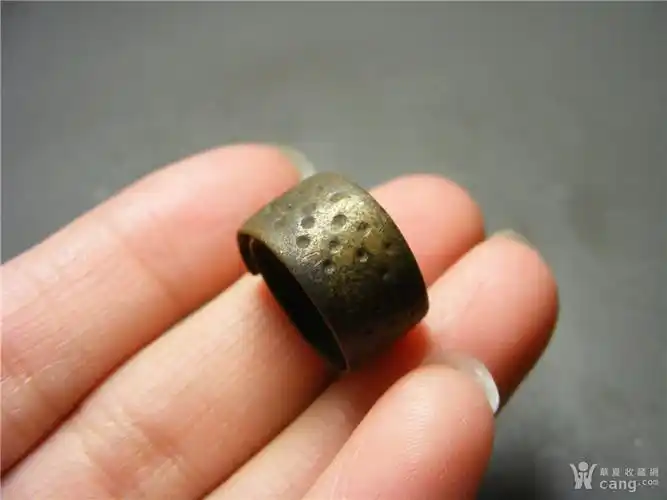 一线地皮收来的 晚清-民国老黄铜顶针