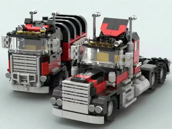 乐高moc好物分享巨型卡车