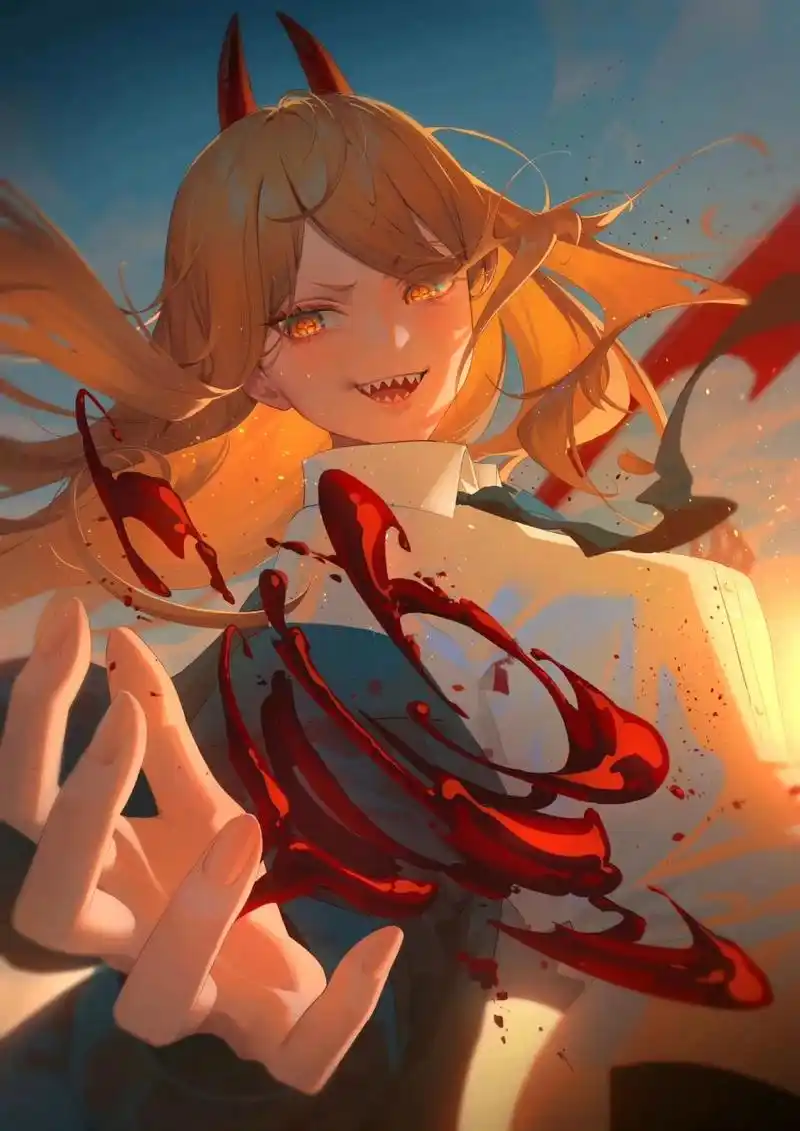 一组光影迷人的动漫角色插画,by demeter wu.#动漫# #插画# #二次元