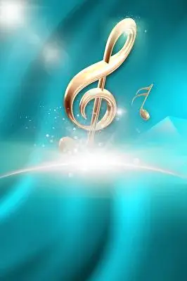 音乐音符背景图片