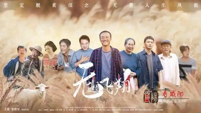 公益扶贫电影《无翅飞翔》海报