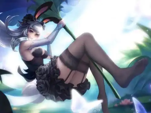 女英雄第一次穿上长袜是什么感觉?阿离变女神,而她终于长大了!