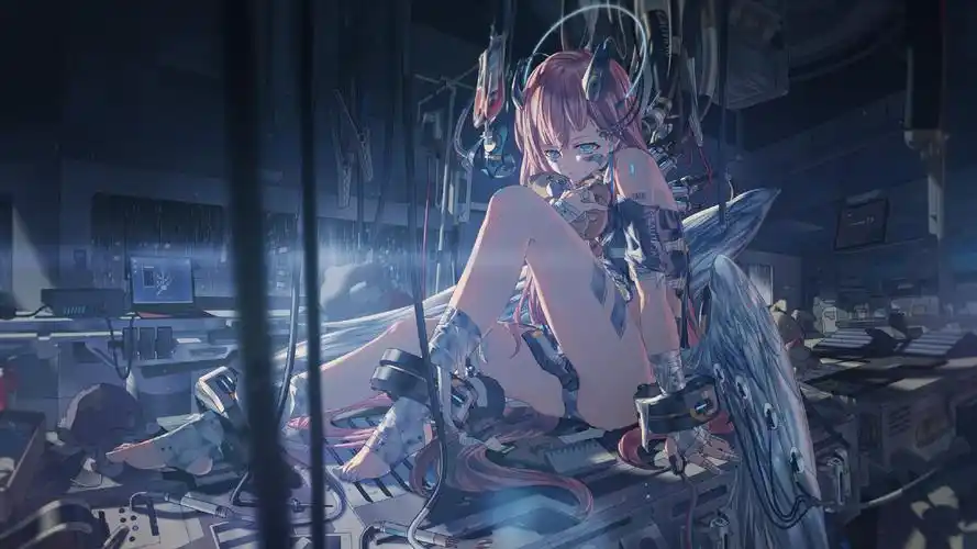 精选动漫美女插画高清桌面壁纸-卡通动漫-壁纸下载-美桌网