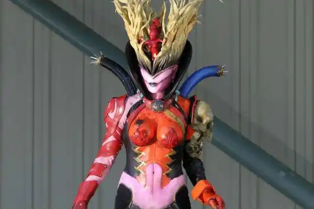 假面骑士w中的怪人写真——园咲家族篇_terror_纳斯卡_claydoll