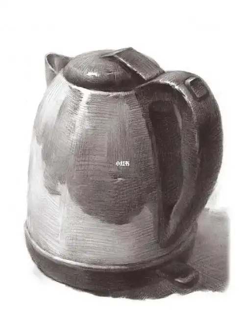 素描不锈钢水壶