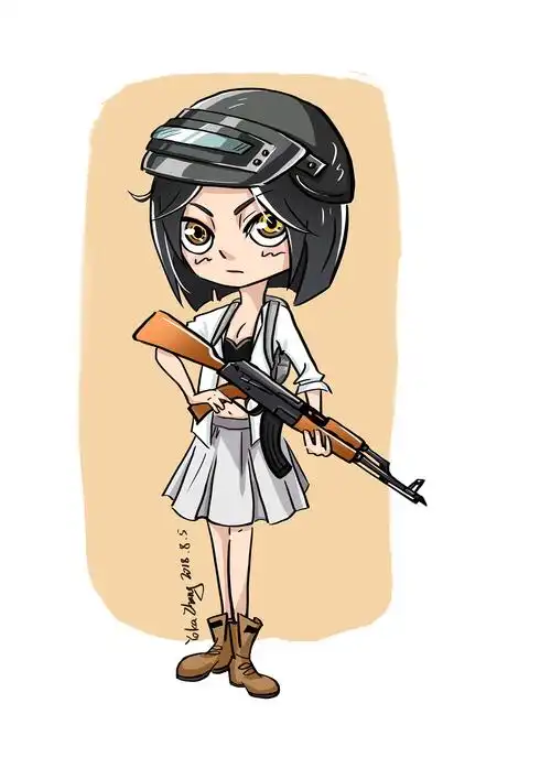 吃鸡少女欢乐多