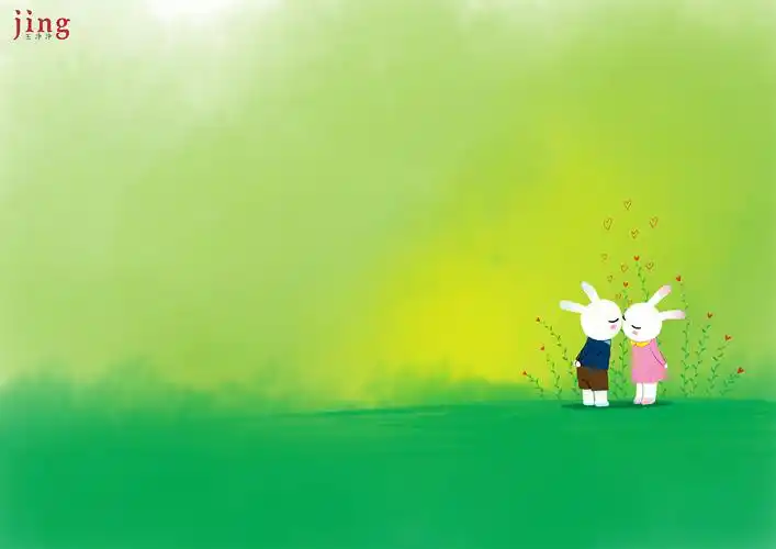 兔年插画合集 60幅艾玩兔横版壁纸插画