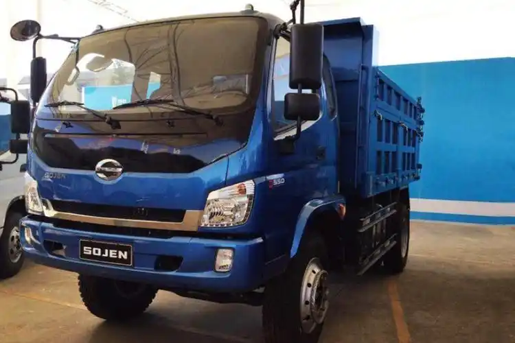 时骏d550轻卡 130马力 4.2米 国四 自卸车(lfj3165g1)