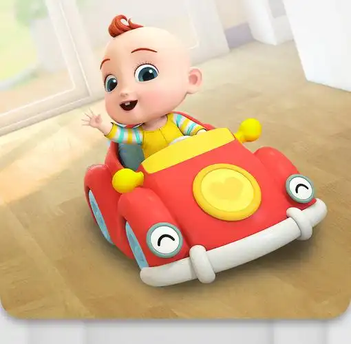 宝宝巴士玩具超级宝贝jojo手偶积木可爱迷你百搭礼盒装跑车积木