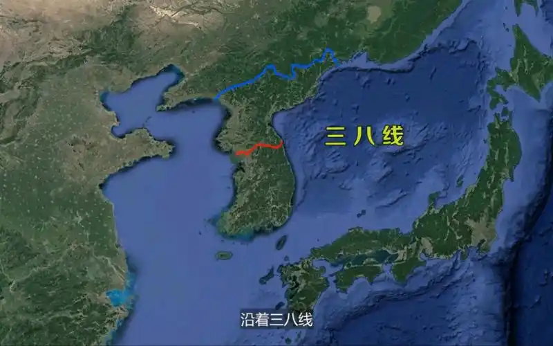 活动作品朝鲜与韩国之间的三八线是怎么来的美国人当年都做了什么