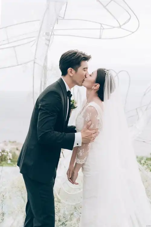 贾静雯修杰楷婚宴照曝光咘咘感动落泪