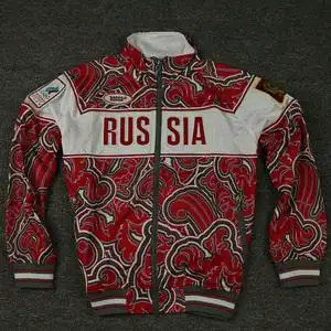 外贸原单男bosco sport俄罗斯国家队服forward russia运动夹克 男
