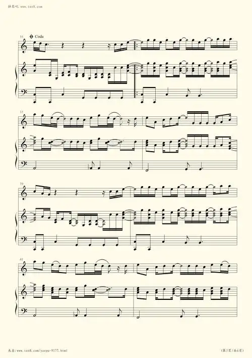 钢琴谱 - free loop