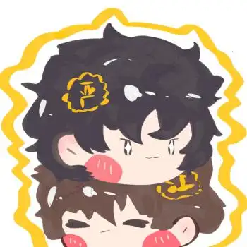 谁不喜欢严江贴贴呢_破云严江严峫江停q版同人绘画作品