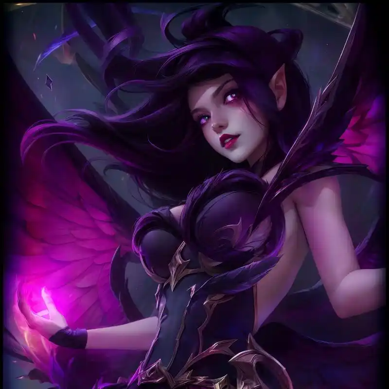 英雄联盟高清头像(1:1)辅助篇-5-莫甘娜 02图标 02020202