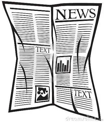 报纸简单简笔画