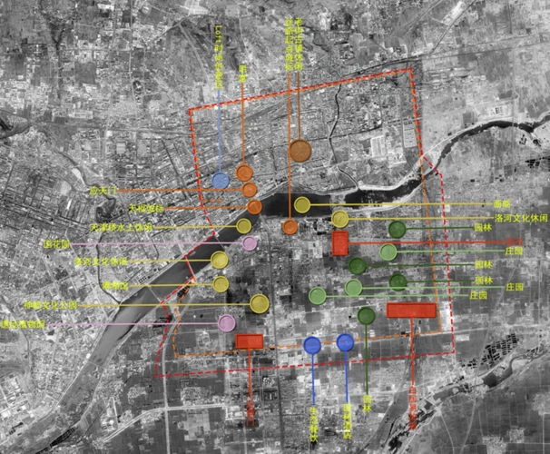 洛阳隋唐文化遗址城规划