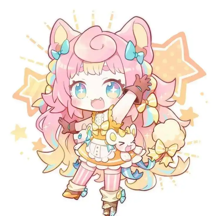 绘画素材|简单易画的萌系q版人物,是不是超级可爱!