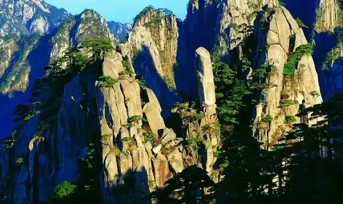 黄山四绝之怪石